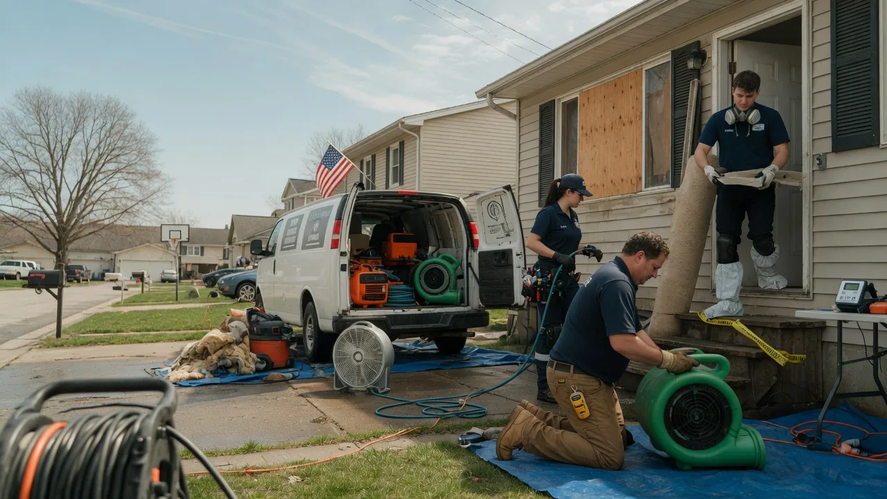 Water Damage Restoration in Fulton, IN near me